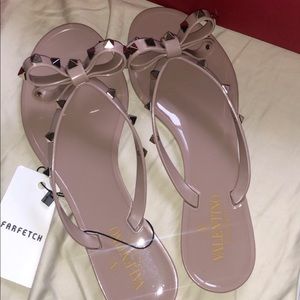 Valentino Jelly Slides. Authentic